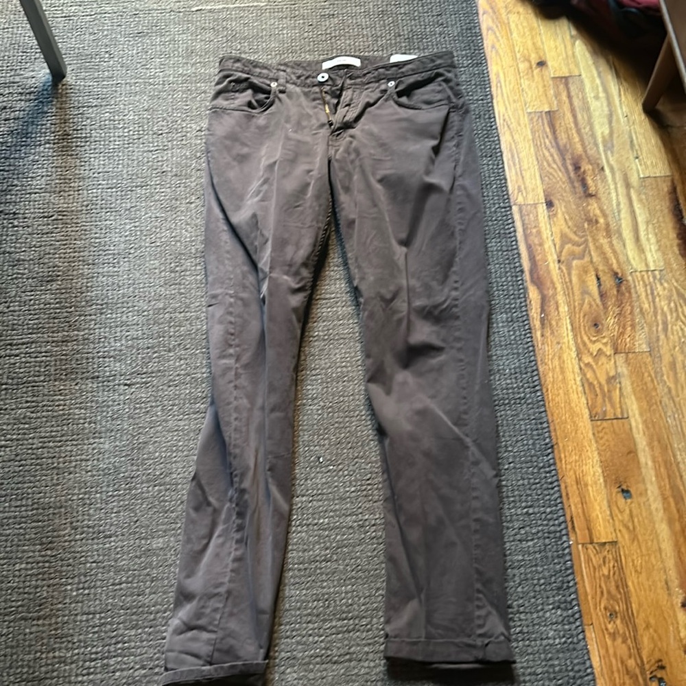 Men’s Billy Reid navy Ashland cordoroy pants